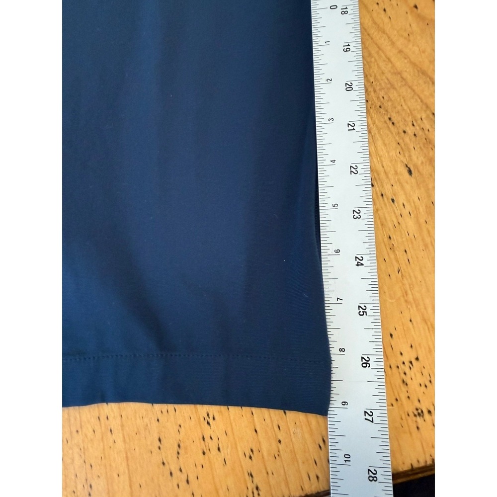 Lululemon Mens ABC Commission Pants Navy Blue Technical Stretch 34x27 Chino - Picture 5 of 6